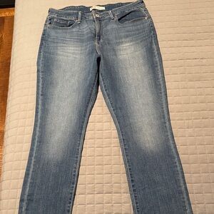 Signature by Levi Strauss Light Blue Straight Leg Jeans